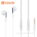 Yison New Release Multifuncional Fone de Ouvido com Fio